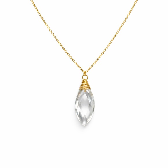N2118 Crystal Quartz Necklace